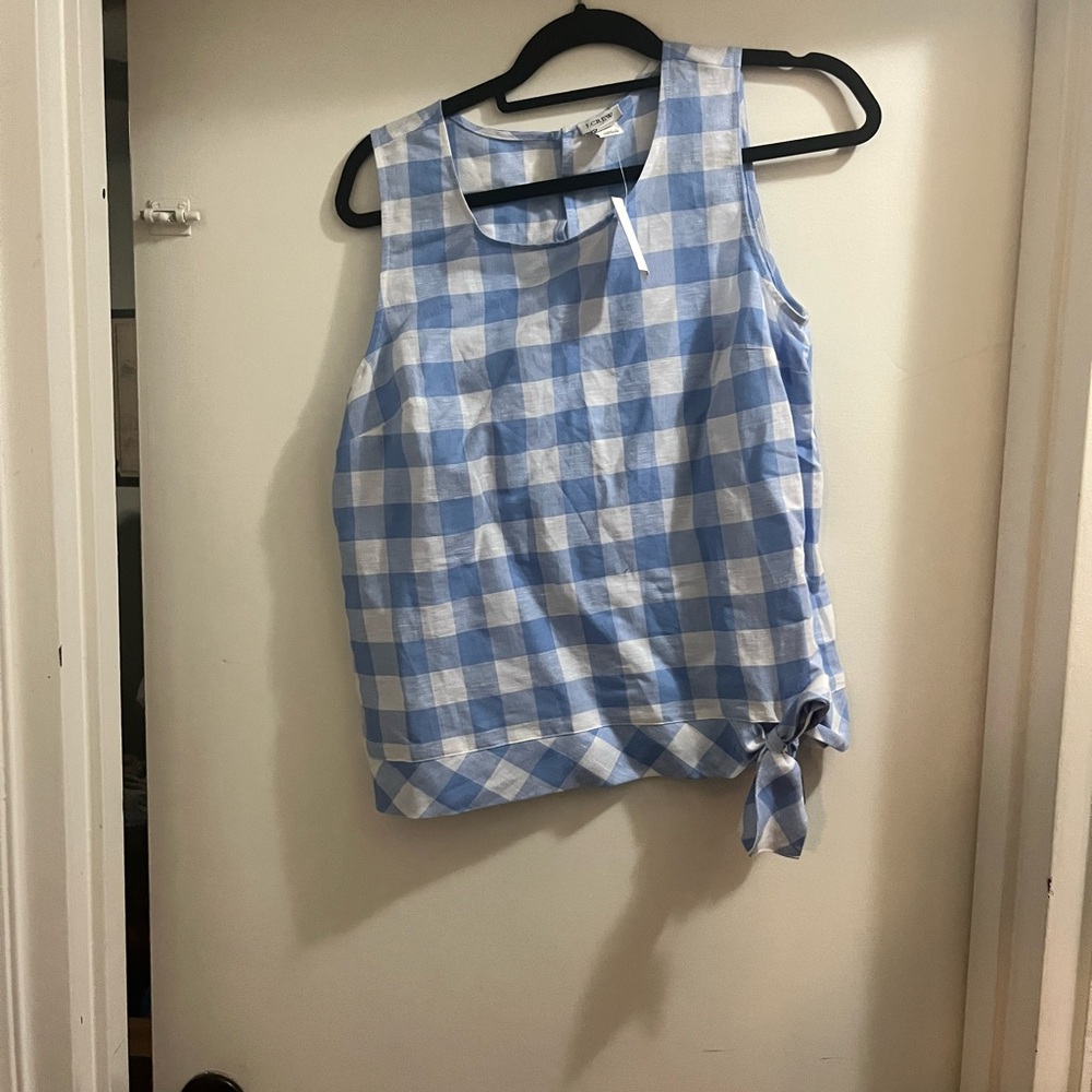 Gingham blouse